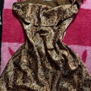 Hollister Elegant Paisley Dress